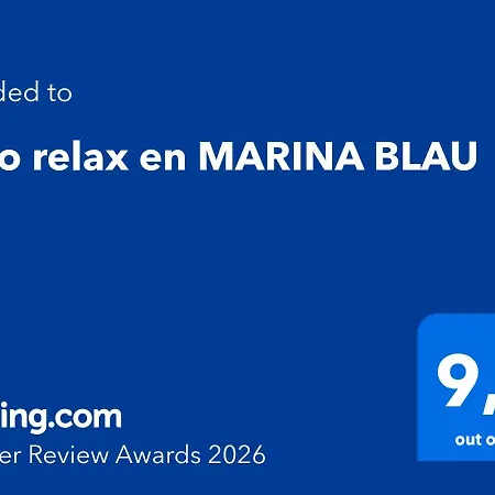 Apto Relax En Marina Blau Апартаменты